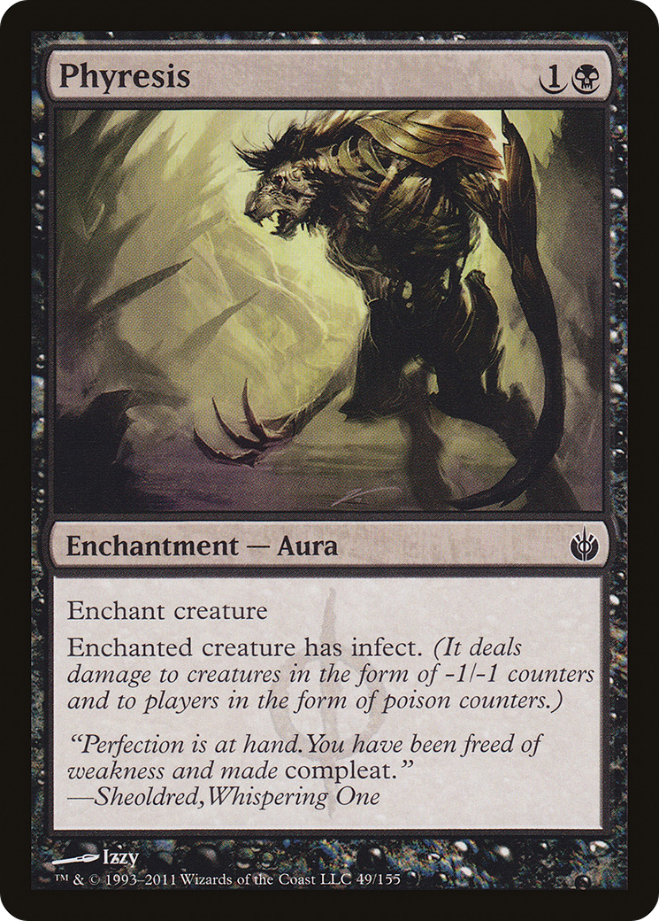 MAGIC: THE GATHERING - Phyresis (MBS-049) - Mirrodin Besieged