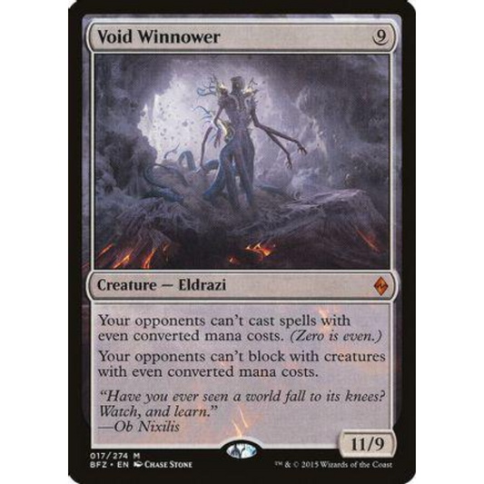 MAGIC THE GATHERING - VOID WINNOWER - BATTLE FOR ZANDIKAR
