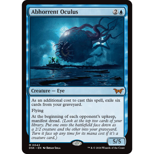 MAGIC THE GATHERING - ABHORRENT OCULUS - DUSKMOURN: HOUSE OF HORROR