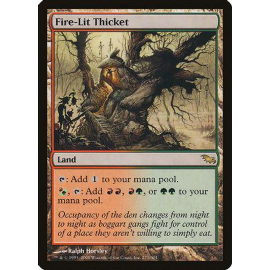 MAGIC THE GATHERING - FIRE-LIT THICKET - SHADOWMOOR
