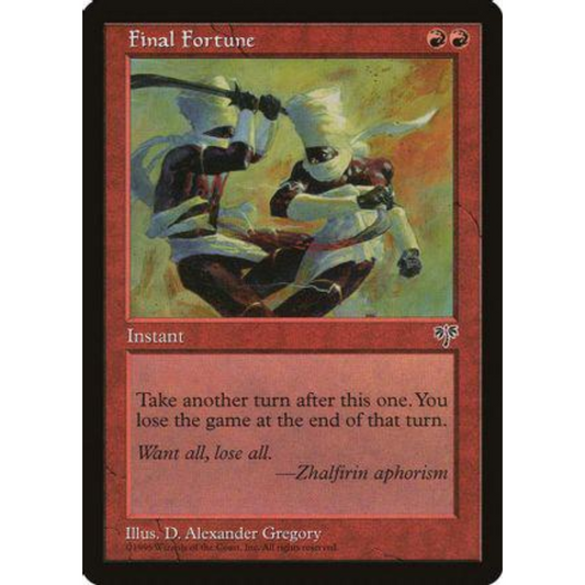 MAGIC THE GATHERING - FINAL FORTUNE - MIRAGE