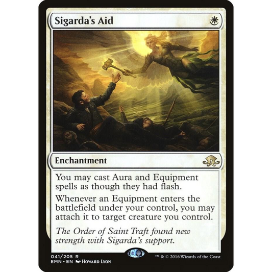 MAGIC THE GATHERING - SIGARDA'S AID - ELDRITCH MOON