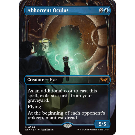 MAGIC THE GATHERING - ABHORRENT OCULUS - DUSKMOURN: HOUSE OF HORROR