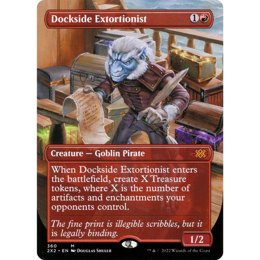 MAGIC THE GATHERING - DOCKSIDE EXTORTIONIST - DOUBLE MASTER'S 2022