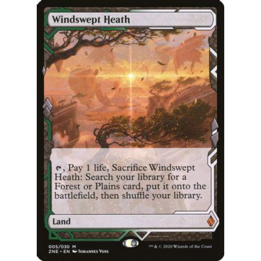 MAGIC THE GATHERING - WINSWEPT HEATH - ZENDIKAR RISING EXPEDITIONS