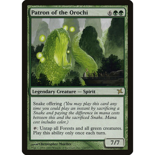 MAGIC THE GATHERING - PATRON OF THE OROCHI - BETRAYERS OF KAMIGAWA