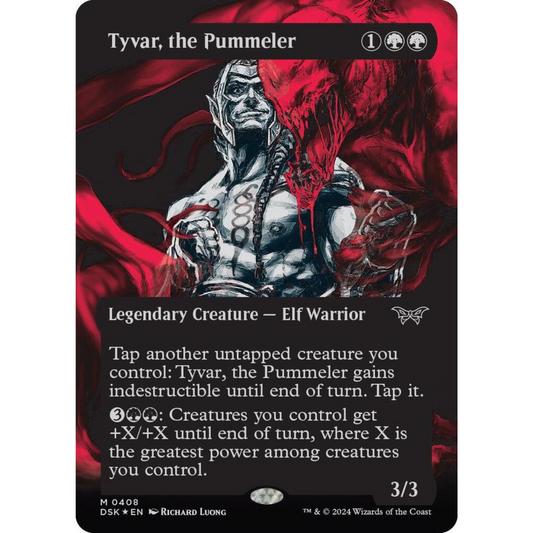 MAGIC THE GATHERING - TYVAR, THE PUMMELER - DUSKMOURN: HOUSE OF HORROR