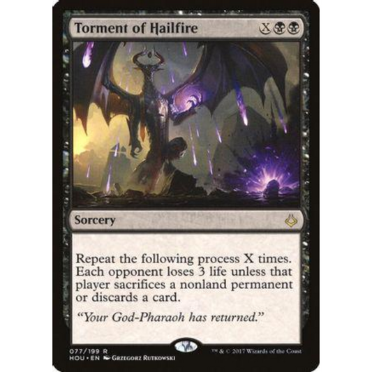 MAGIC THE GATHERING - TORMENT OF HAILFIRE - HOUR OF DEVASTATION