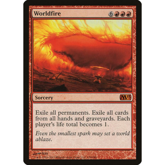 MAGIC THE GATHERING - WORLDFIRE - MAGIC 2013