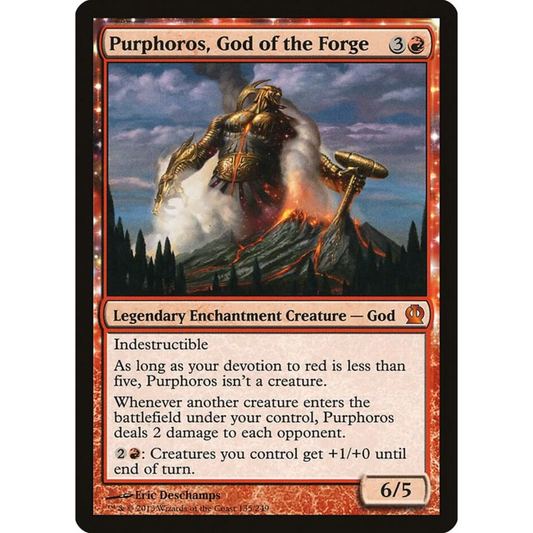 MAGIC THE GATHERING - PURPHOROS, GOD OF THE FORGE - THEROS