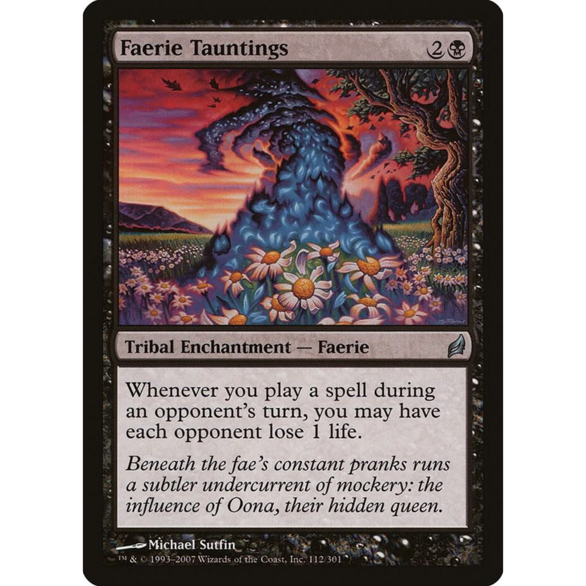 MAGIC THE GATHERING - FAERIE TAUNTINGS - LORWYN - FOIL