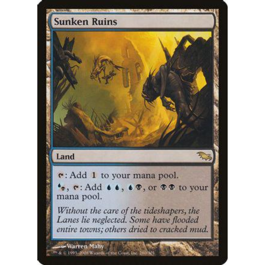 MAGIC THE GATHERING - SUNKEN RUINS - SHADOWMOOR