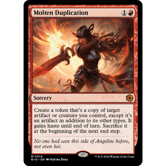 MAGIC THE GATHERING - MOLTEN DUPLICATION - THE BIG SCORE