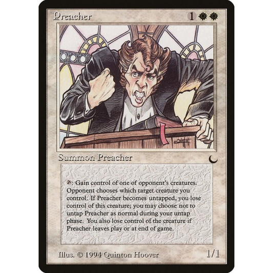 MAGIC THE GATHERING - PREACHER - THE DARK