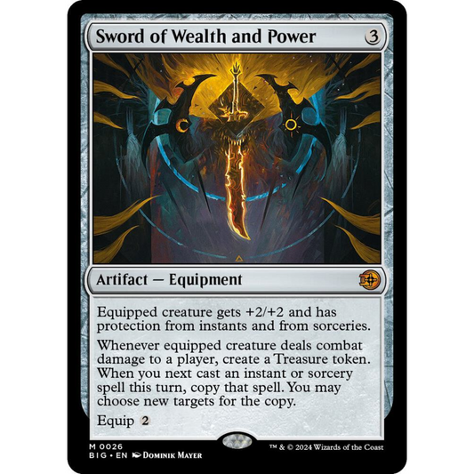 MAGIC THE GATHERING - SWORD OF WEALTH AND POWER - THE BIG SCORE