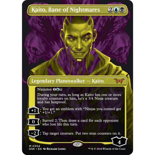 MAGIC THE GATHERING - KAITO, BANE OF NIGHTMARES - DUSKMOURN: HOUSE OF HORROR