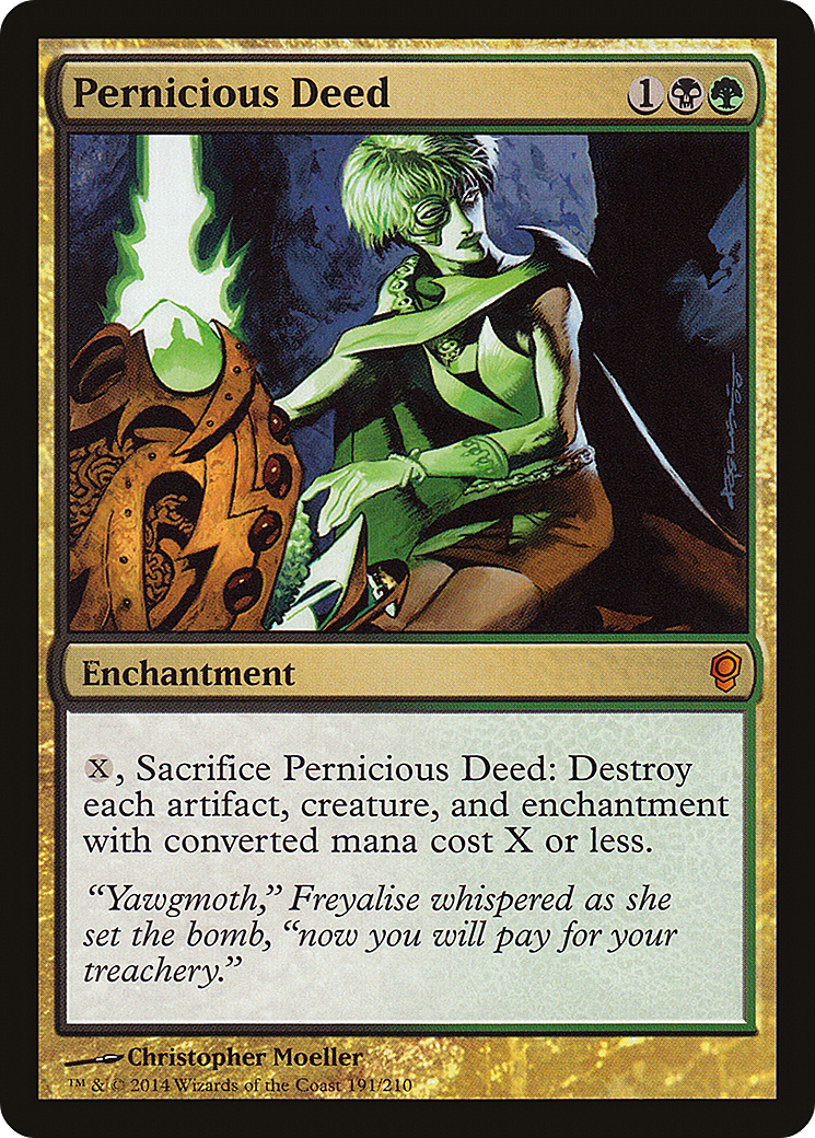MAGIC: THE GATHERING - Pernicious Deed (CNS-191) - Conspiracy