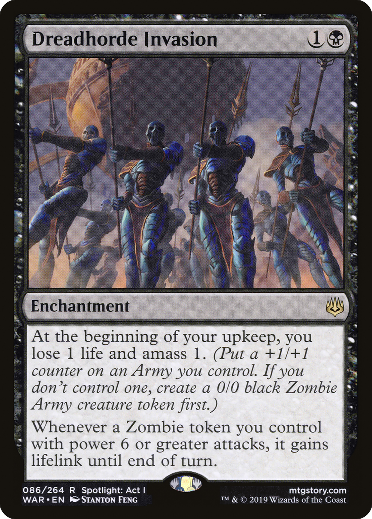 MAGIC: THE GATHERING - Dreadhorde Invasion (WAR-086) - War of the Spark Foil
