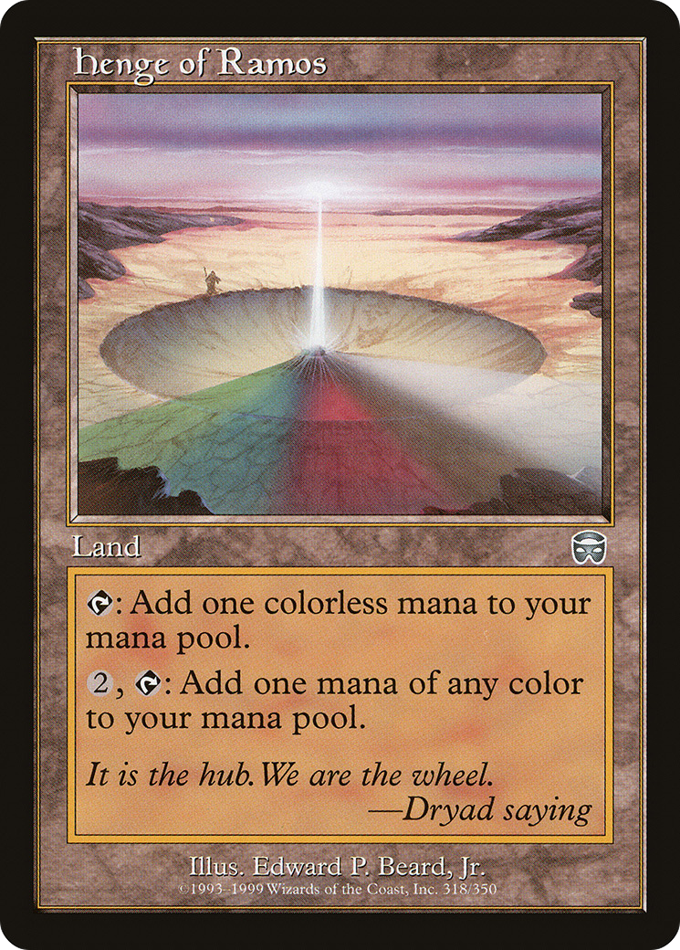 MAGIC: THE GATHERING - Henge of Ramos (MMQ-318) - Mercadian Masques Foil