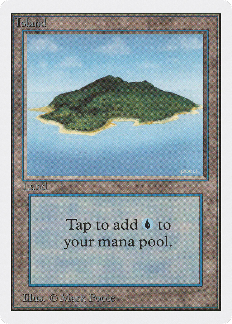 MAGIC: THE GATHERING - Island (2ED-292) - Unlimited Edition