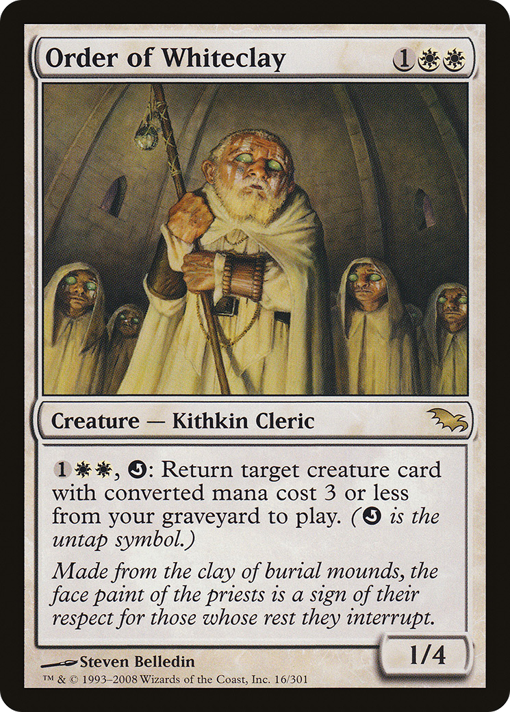 MAGIC: THE GATHERING - Order of Whiteclay (SHM-016) - Shadowmoor Foil