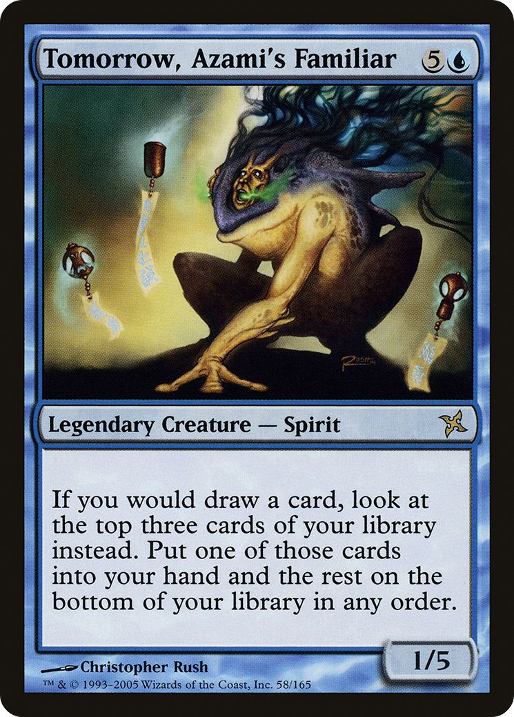 MAGIC: THE GATHERING - Tomorrow, Azami's Familiar (BOK-058) - Betrayers of Kamigawa Foil