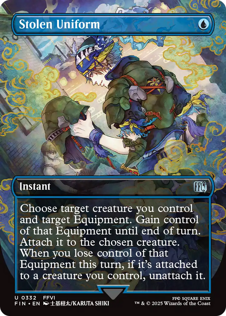 MAGIC: THE GATHERING - Stolen Uniform (Borderless) (FIN-332) - FINAL FANTASY