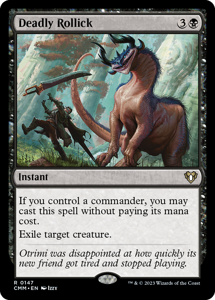 MAGIC: THE GATHERING - Deadly Rollick (CMM-147) - Commander Masters