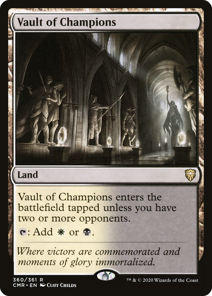 MAGIC: THE GATHERING - Vault of Champions (CMR-360) - Commander Legends Foil