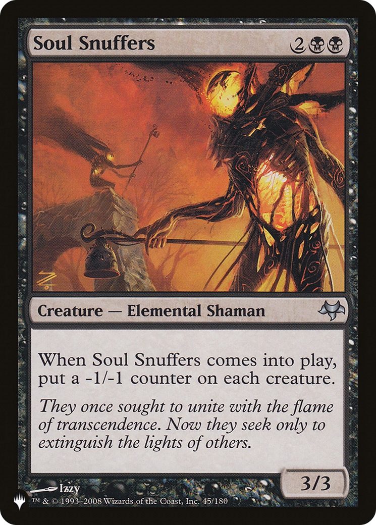 MAGIC: THE GATHERING - Soul Snuffers (LIST-EVE-45) - The List