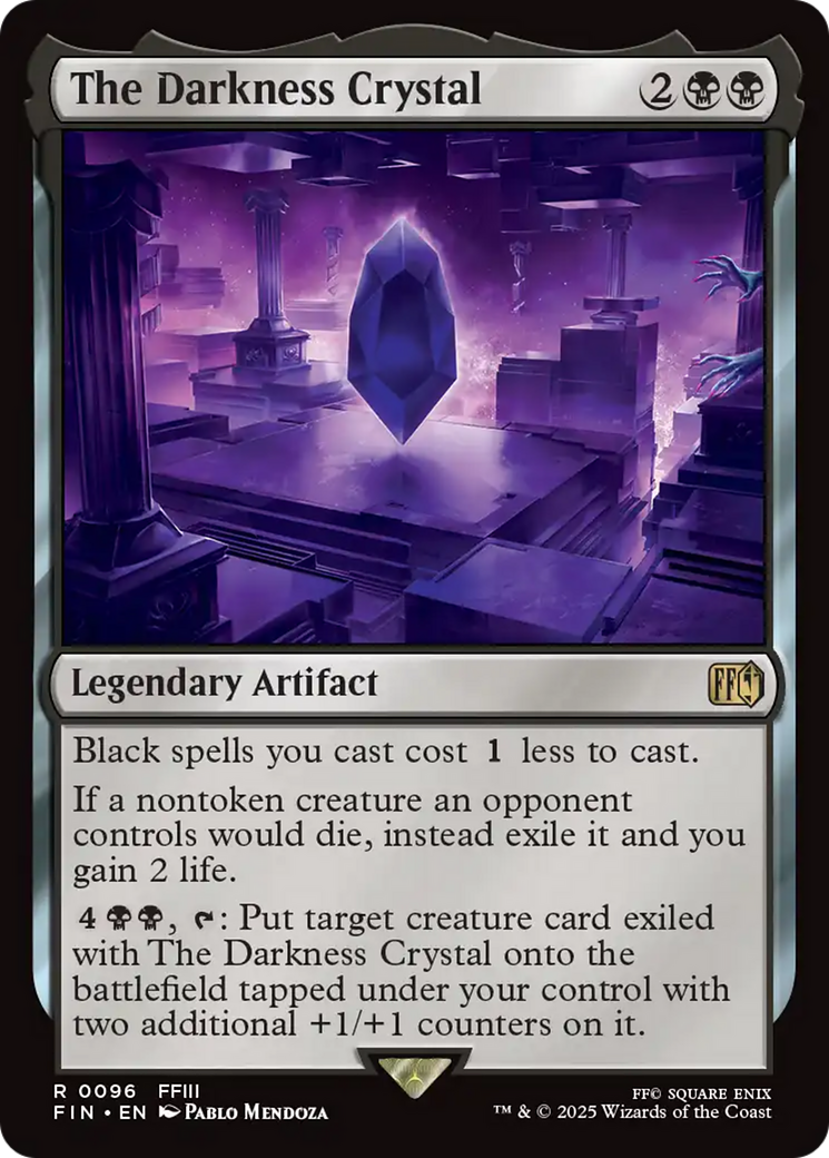 MAGIC: THE GATHERING - The Darkness Crystal (FIN-096) - FINAL FANTASY