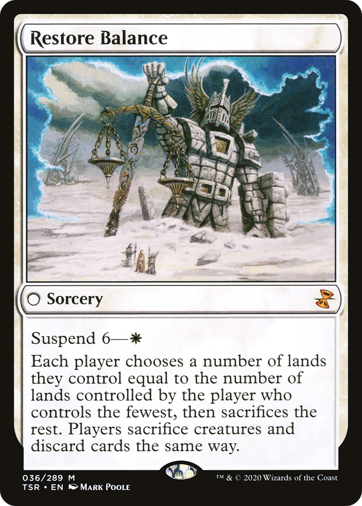 MAGIC: THE GATHERING - Restore Balance (TSR-036) - Time Spiral Remastered Foil