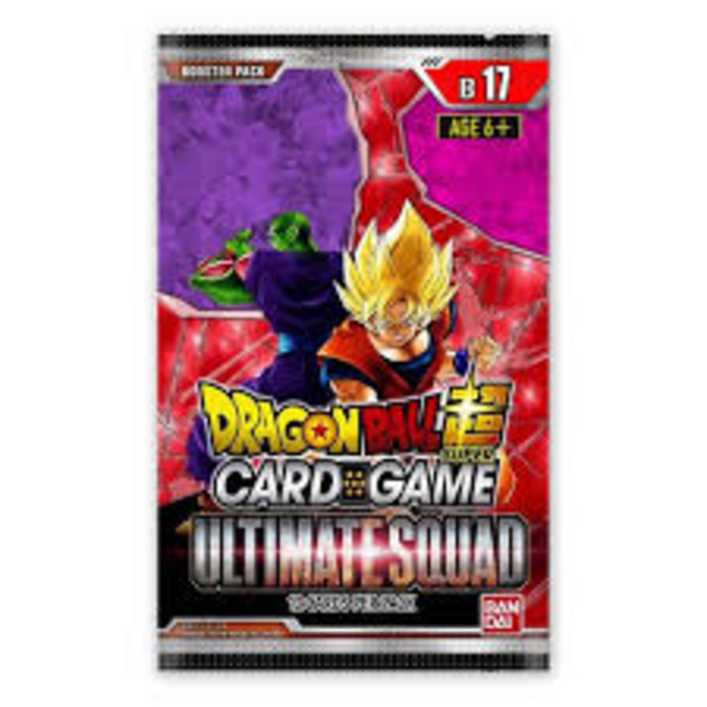 DRAGON BALL SUPER CARD GAME MASTERS - Ultimate Squad Booster Pack DBS-B17
