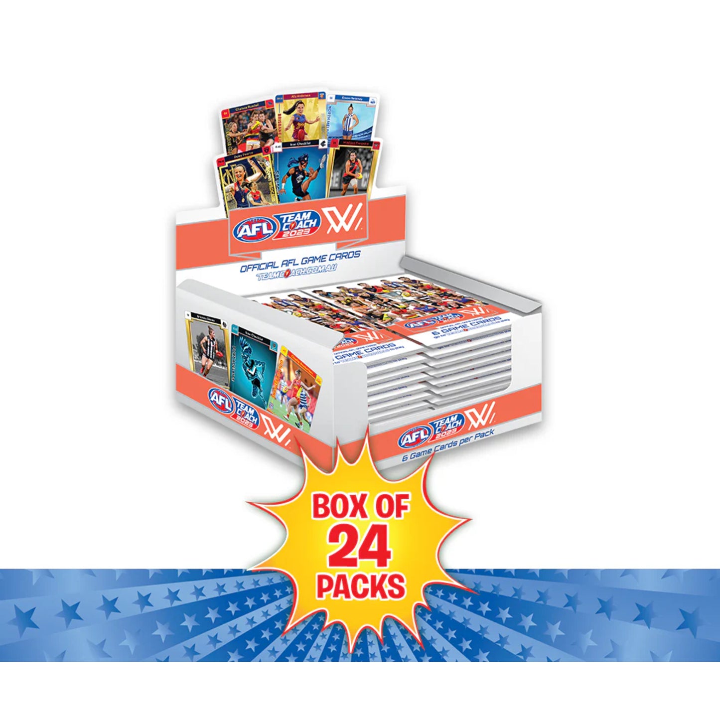 AFLW - Team Coach 2023 Display Box