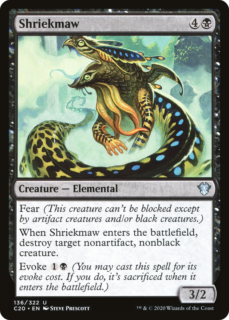 MAGIC: THE GATHERING - Shriekmaw (C20-136) - Commander 2020