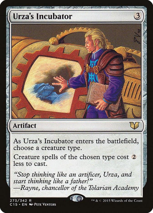 MAGIC THE GATHERING - URZA'S INCUBATOR - COMMANDER 2015