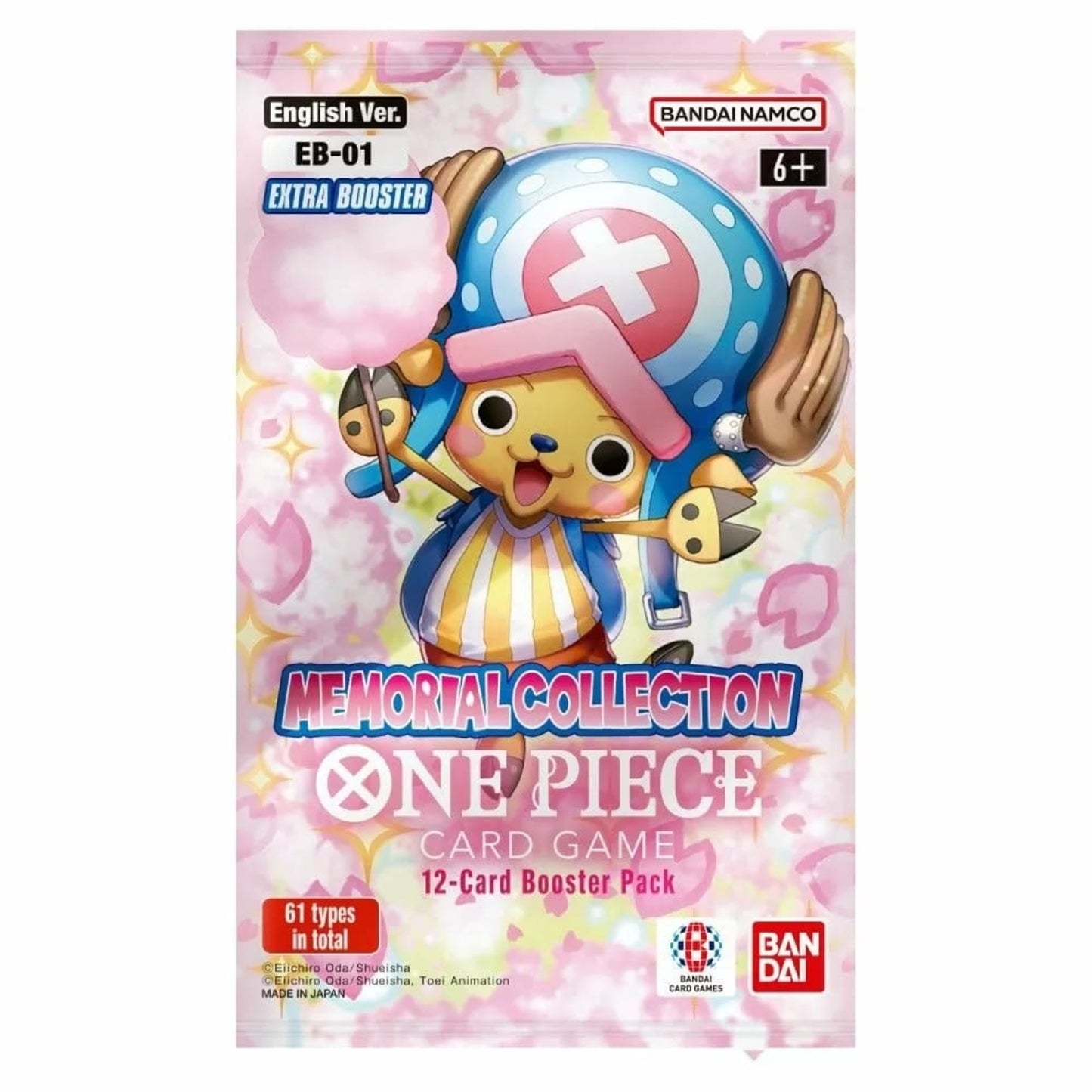 ONE PIECE TCG - Memorial Collection Booster Pack EB01