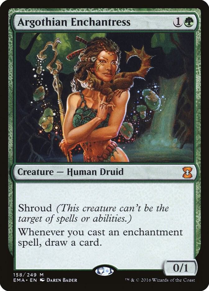 MAGIC THE GATHERING - ARGOTHIAN ENCHANTRESS - ETERNAL MASTERS