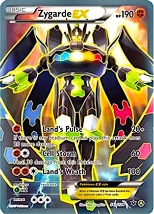 POKEMON TCG - Zygarde EX 54a/124 Alternate Art Promos - Promo