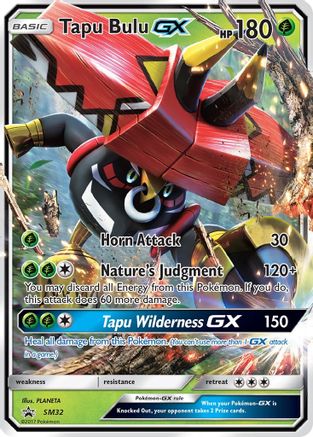 POKEMON TCG - Tapu Bulu GX SM32 SM Promos - Promo