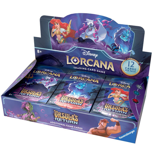 DISNEY LORCANA TCG - Ursula's Return - Booster Box