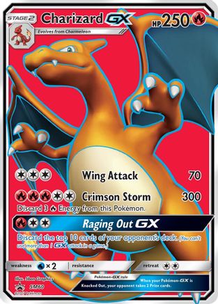 POKEMON TCG - Charizard GX SM60 SM Promos - Promo