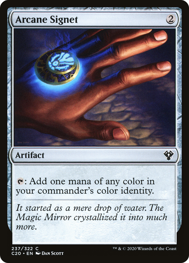 MAGIC: THE GATHERING - Arcane Signet (C20-237) - Commander 2020