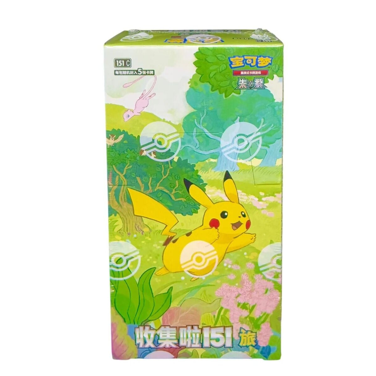 POKEMON TCG CHINESE - Scarlet & Violet - Collect 151 Journey - 151C - Booster Box