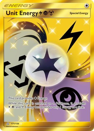 POKEMON TCG - Unit Energy LPM (Secret Rare) 171 SM Ultra Prism - Secret Rare