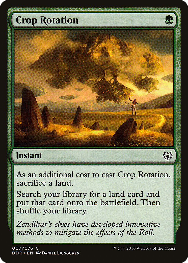 MAGIC: THE GATHERING - Crop Rotation (DDR-007) - Duel Decks: Nissa vs. Ob Nixilis