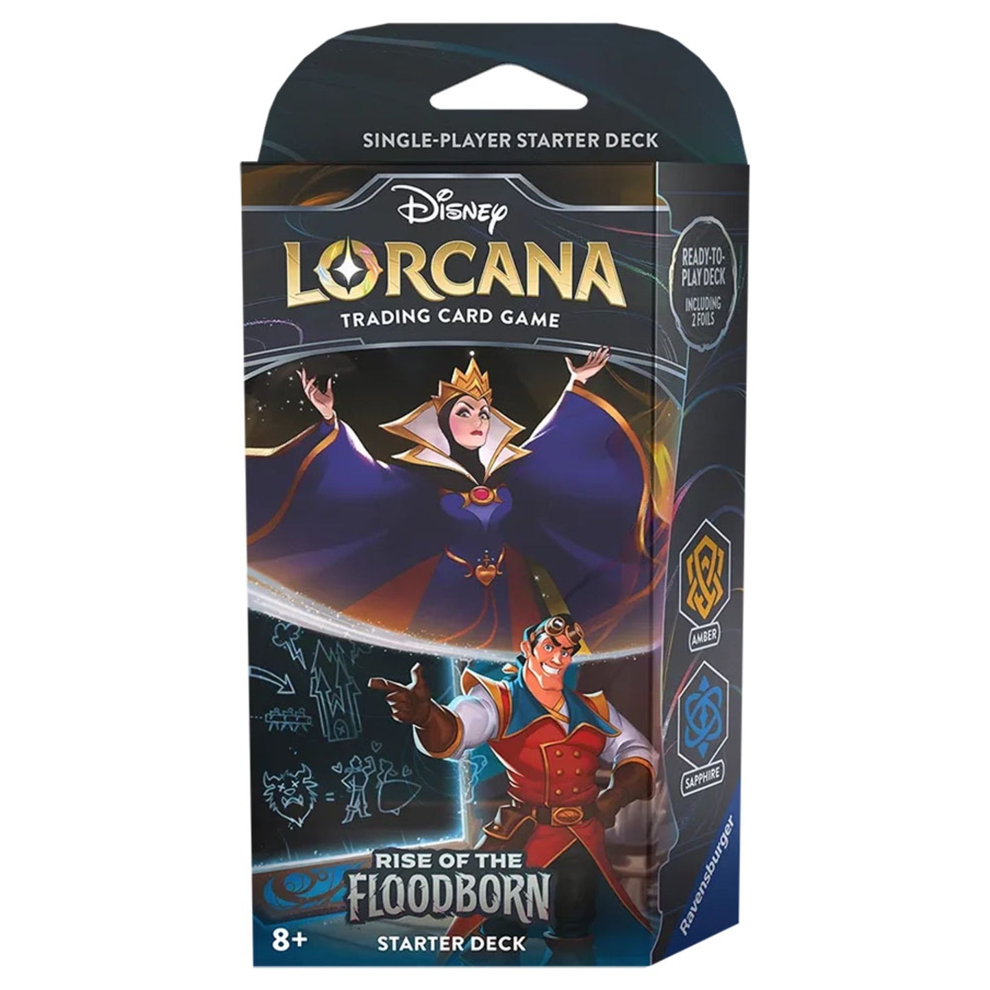DISNEY LORCANA TCG - Rise of the Floodborn - Starter Deck