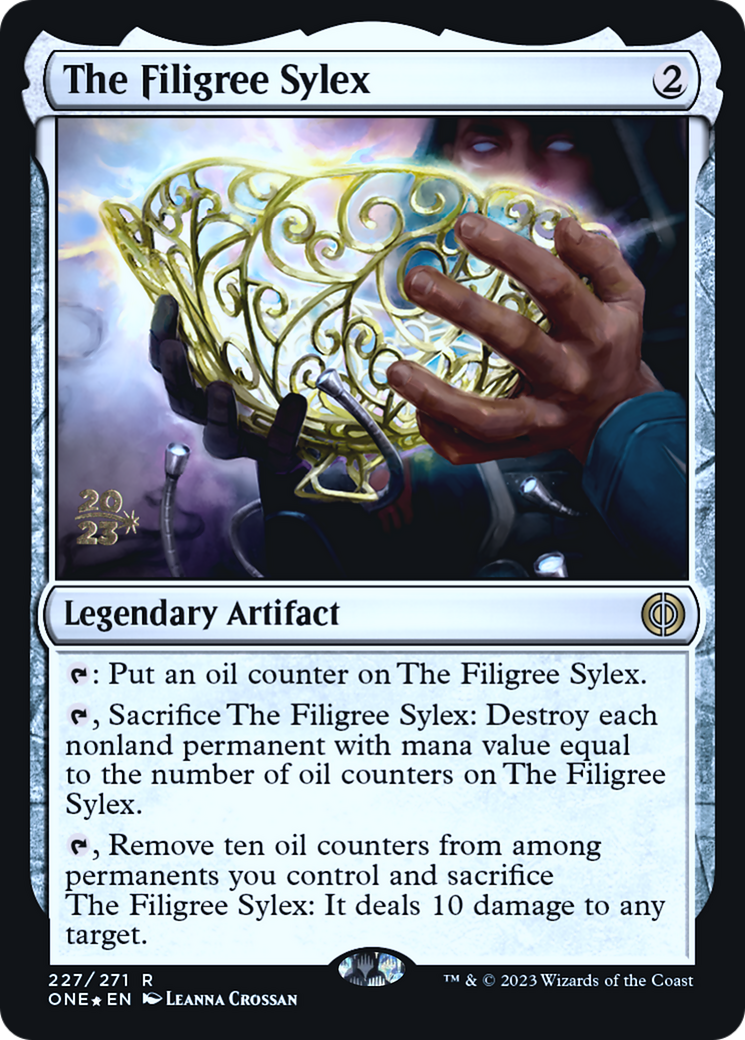 MAGIC: THE GATHERING - The Filigree Sylex (PRE-227) - Phyrexia: All Will Be One Promos Foil