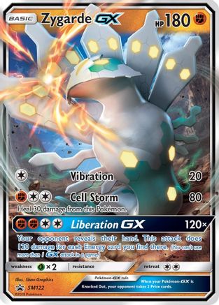 POKEMON TCG - Zygarde GX - SM122 SM Promos - Promo
