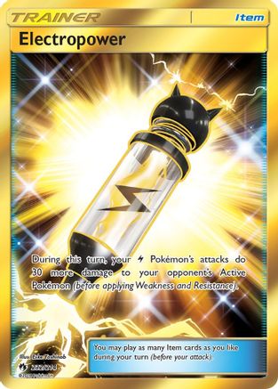 POKEMON TCG - Electropower (Secret) 232 SM Lost Thunder - Secret Rare
